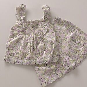 Joie Matching Top Skirt Set Girls New